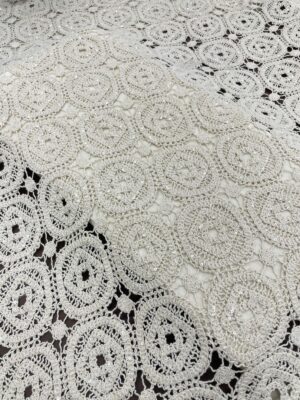 IMG_0918 Dyeable sequins work allover Crochet material