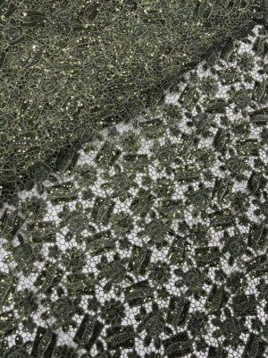 IMG_3886-1 Embroidery handwork with sequins & moti on Cutwork material