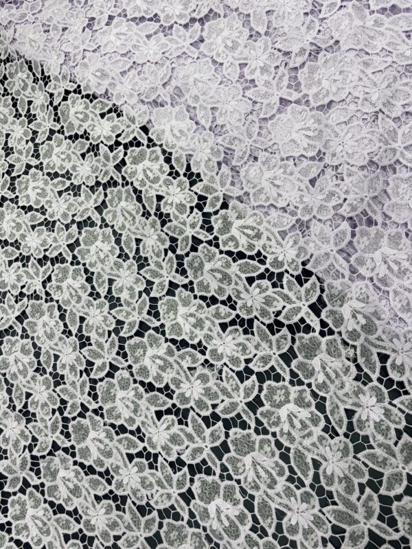 Floral cutwork Fabric