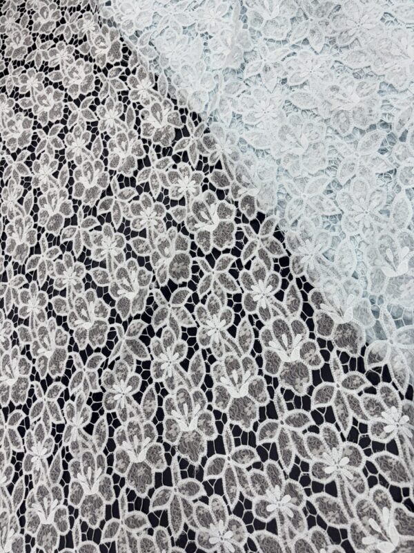 Floral cutwork Fabric