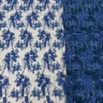 IMG_8224 Applique work with embroidery, sequins & cutdana on Net Fabric