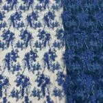 IMG_8224 Applique work with embroidery, sequins & cutdana on Net Fabric