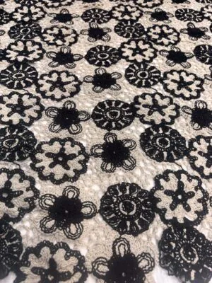 IMG_9795 Dyeable sequins work allover Crochet material