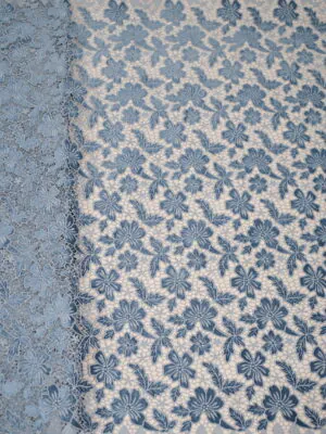 Velvet cutwork Fabric